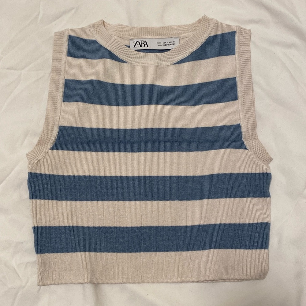 Zara knit sleeveless top